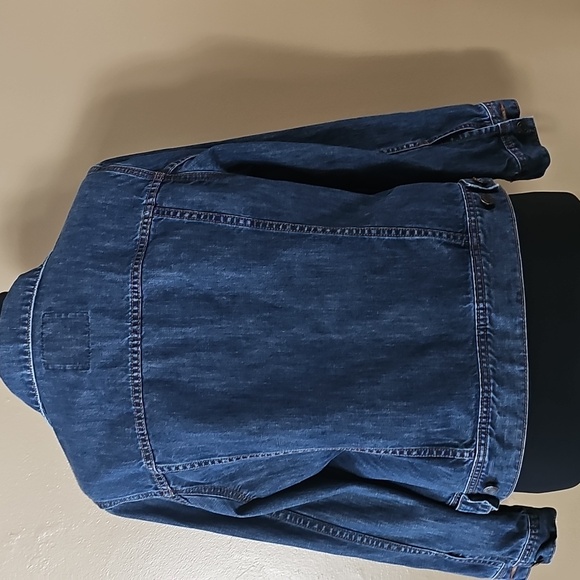 Talbots Classic Blue Denim Jean Jacket Isla Wash Women's Talbots Petite Plus XP - Picture 3 of 12